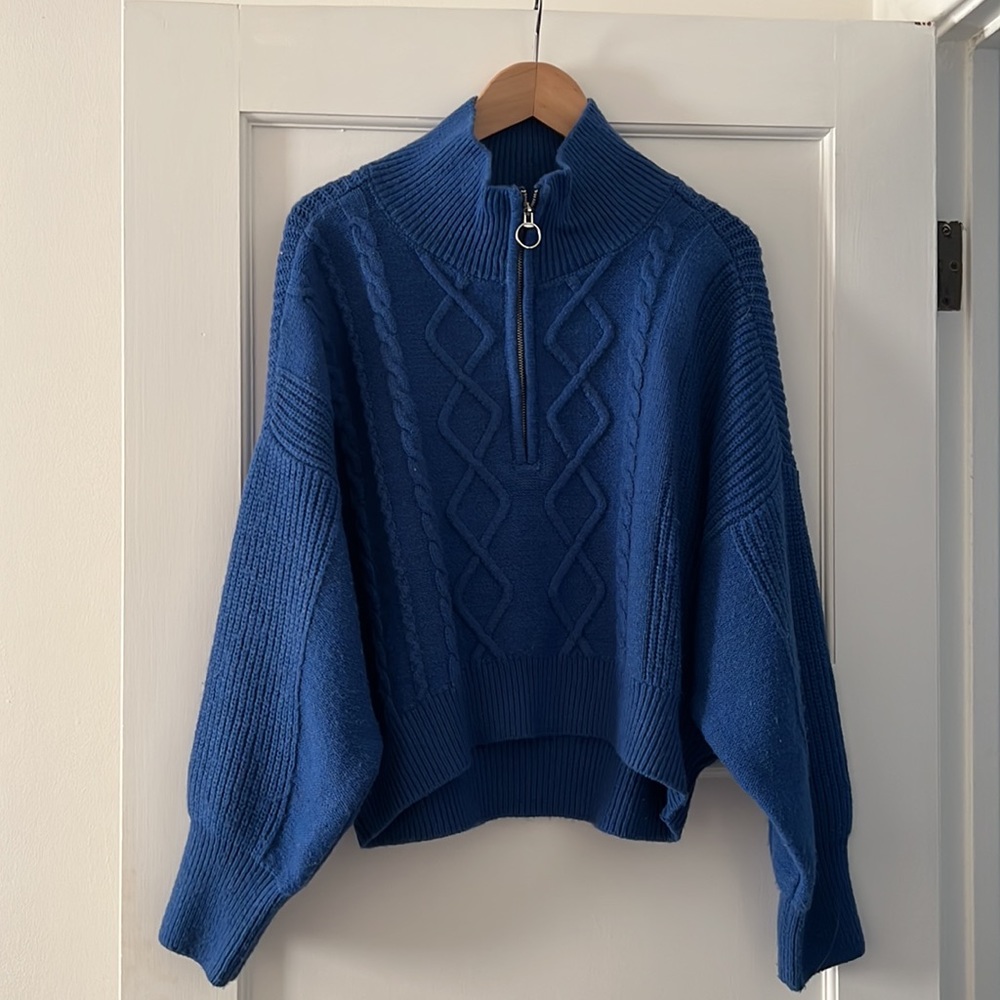 NWOT UO Lizzie Cable Sweater - Picture 6 of 8
